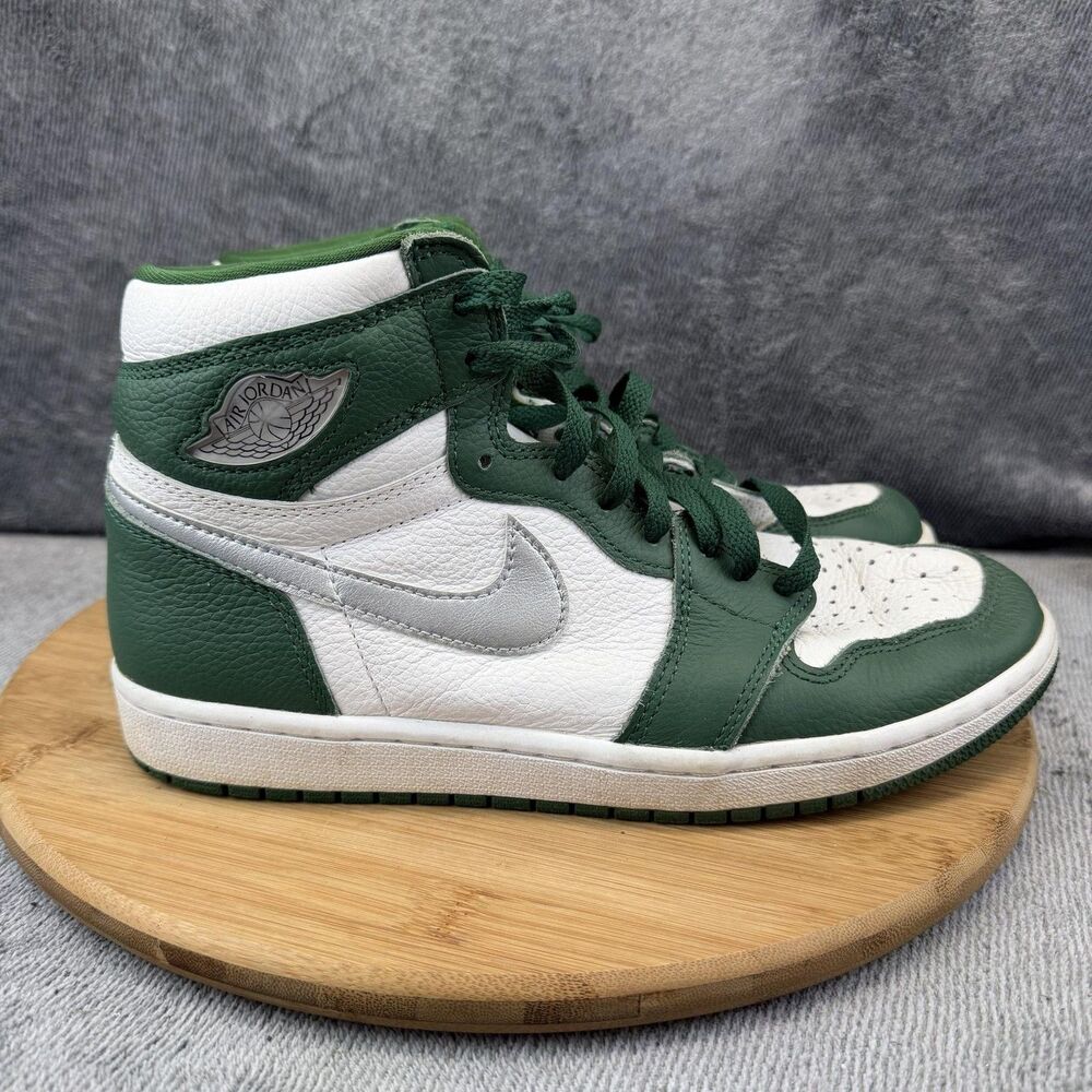 Nike Air Jordan 1 Retro High OG Shoes Mens Size 8.5 Green Sneakers DZ5485-303